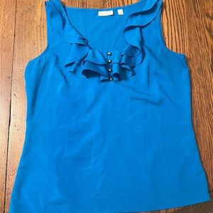 Gently used sleeveless blouse